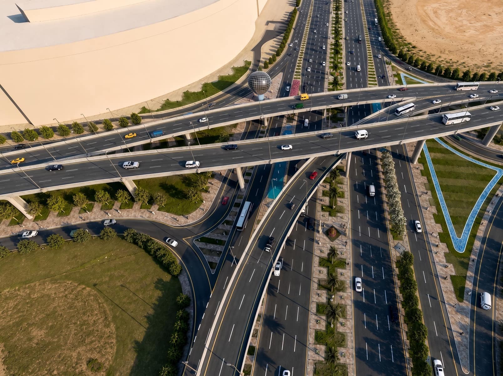 Al Salam Interchanges