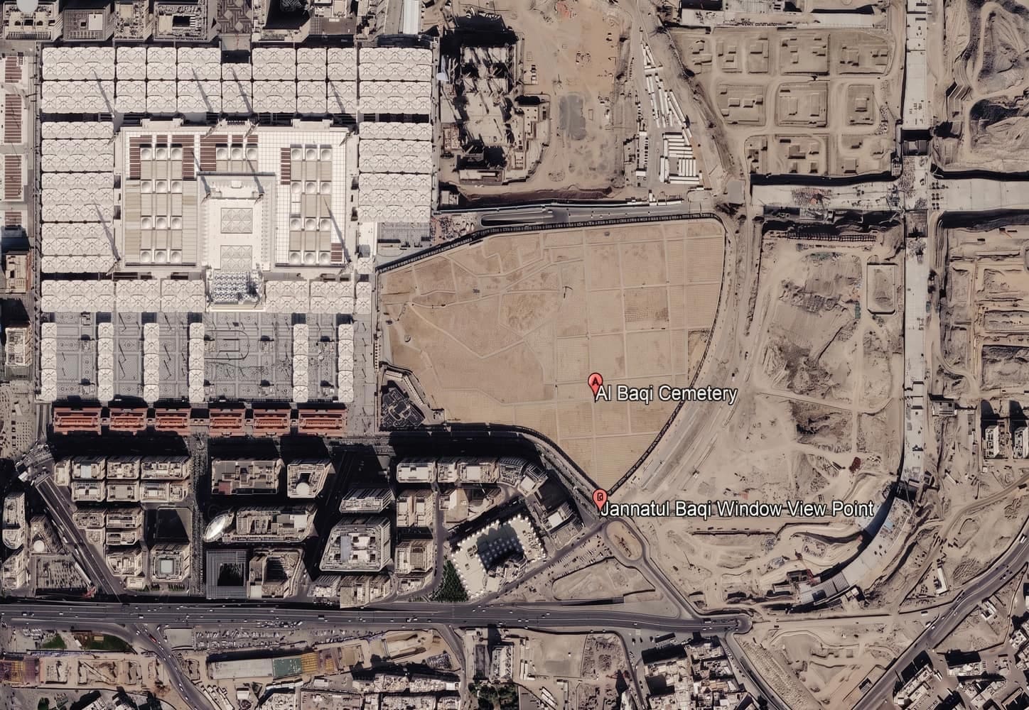 Design and Development of Baqi Al Gharqad Cemetery