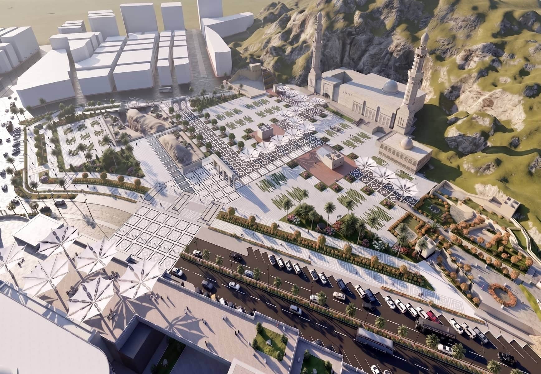 Design & Development of the Seven Mosques Area (al - Khandaq Area)