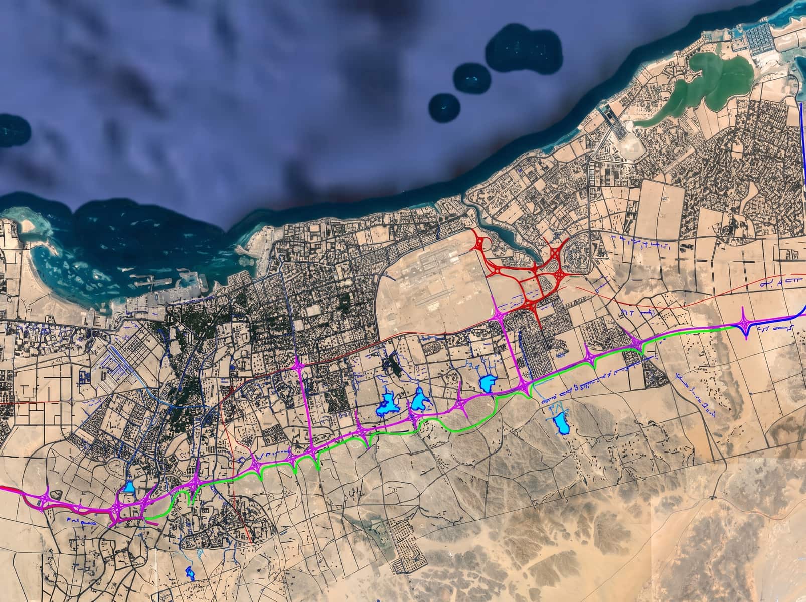 Design of the Second Ring Road Drainage Channel