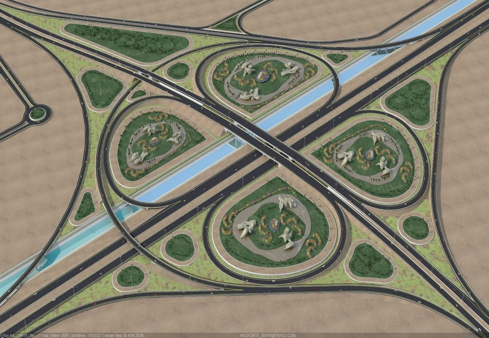 King Abdullah Sport City Highway Connections