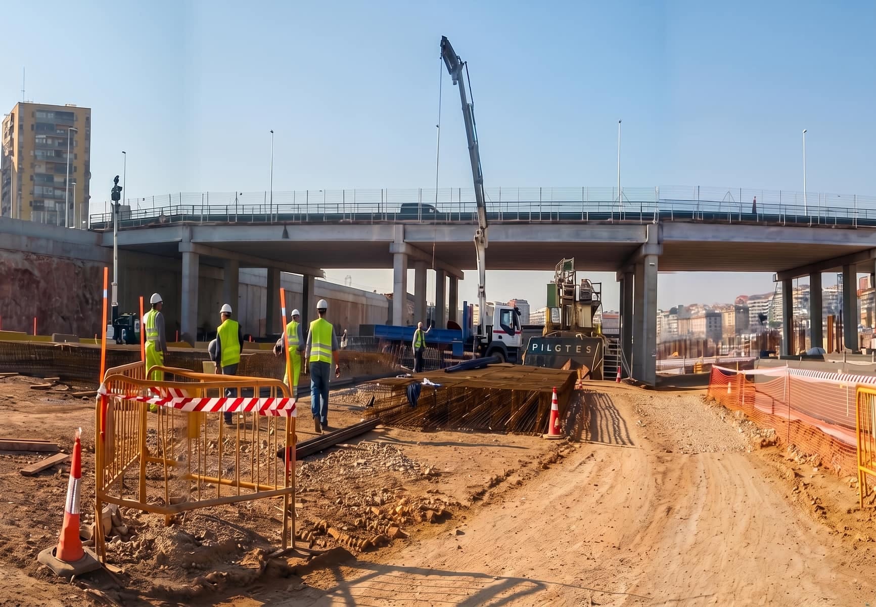 Sagrera High - Speed Rail Platform Works