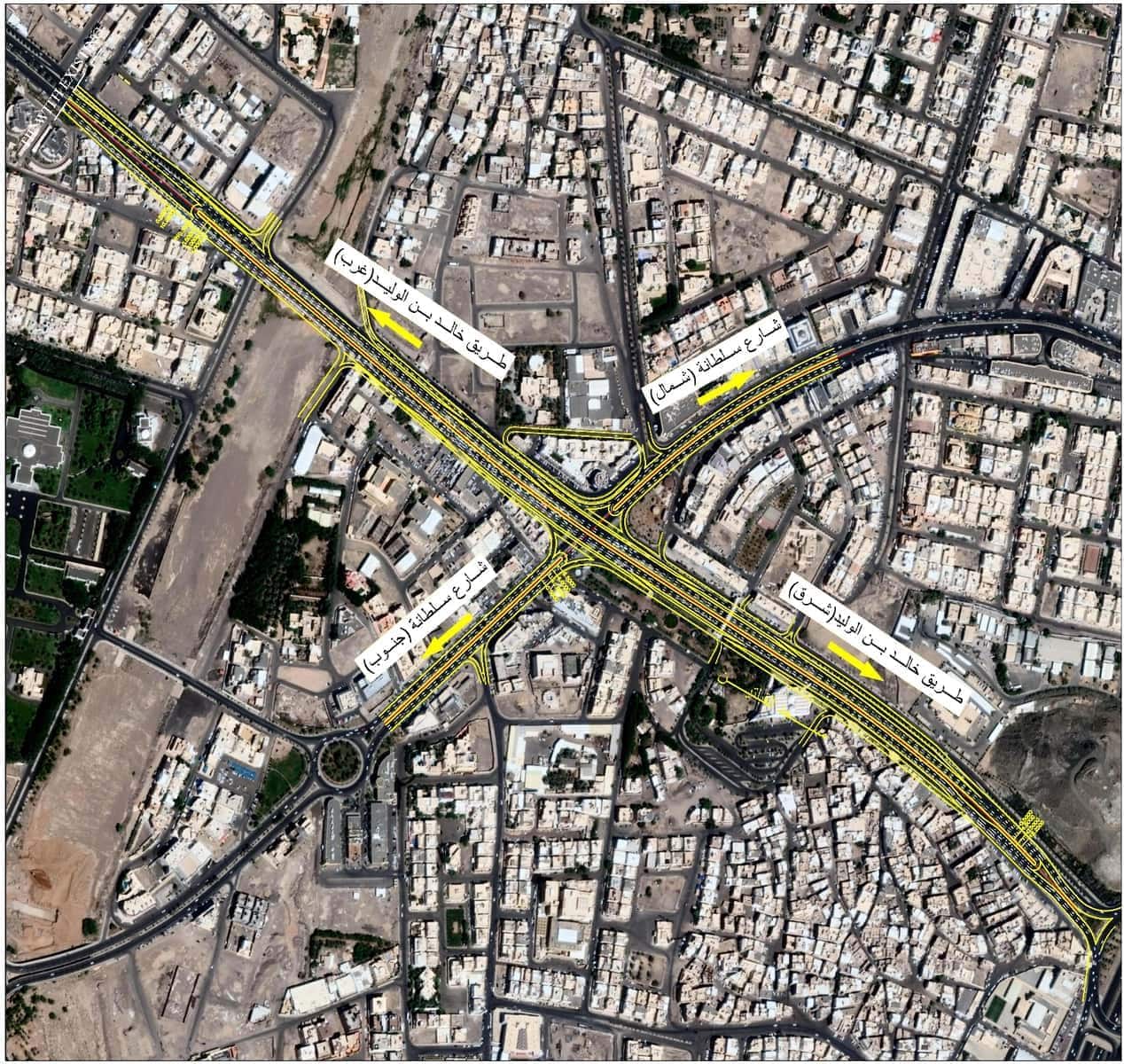 Traffic Improvement at Khalid Ibn Al - Waleed Rd / Sultana Rd Intersection