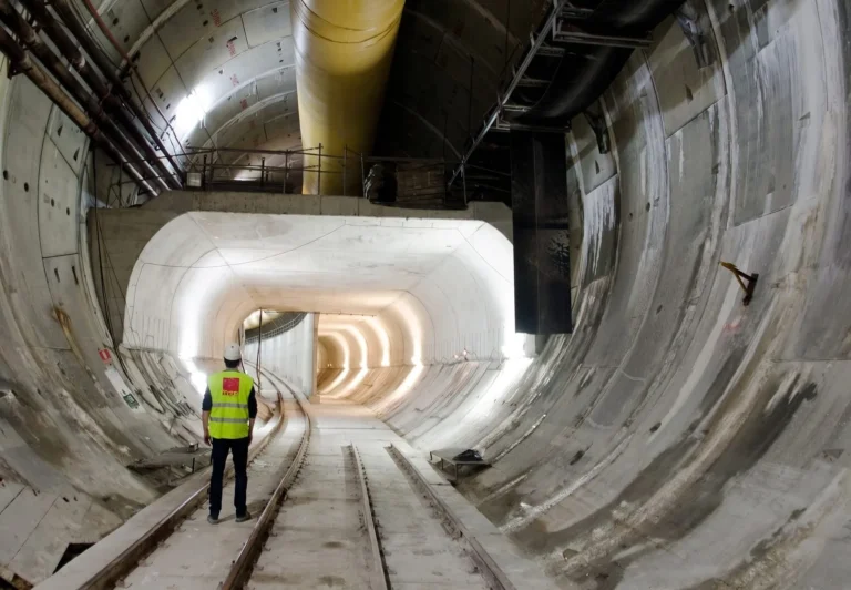 Barcelona’s Subway, Line 9, in Zona Franca Project