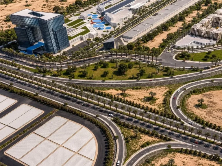Design of Road & Bridge As Part of Al - Tahleyah Gate Project
