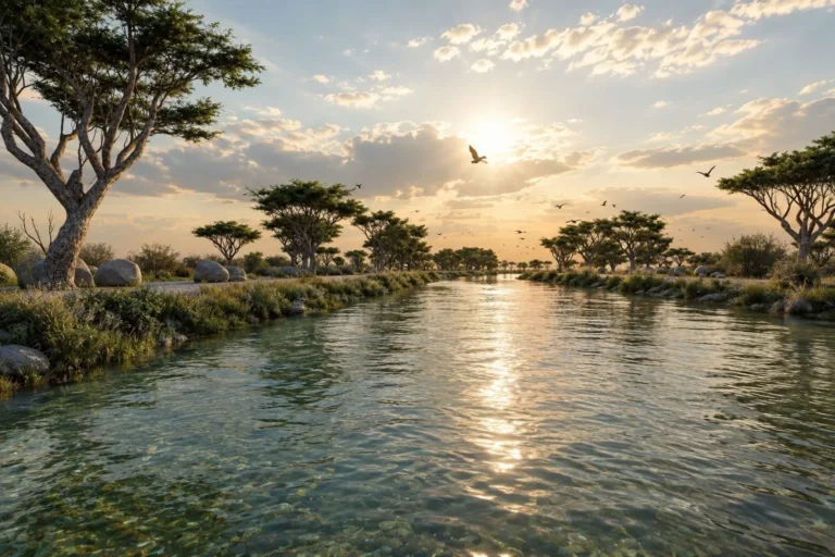 Design Semi - Natural Oases to Rest & Protect Migratory Birds