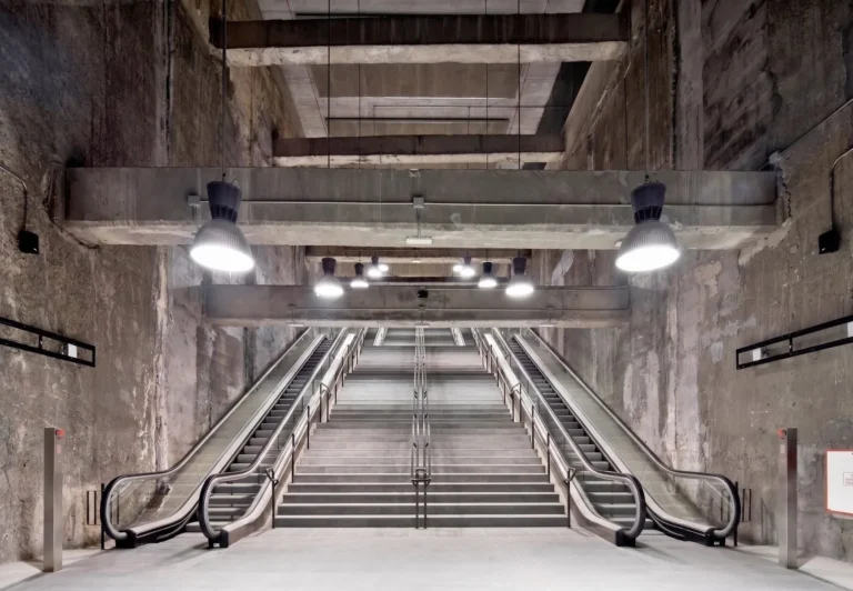 Europa – Fira Subway Station – Barcelona Line 9(section 1)