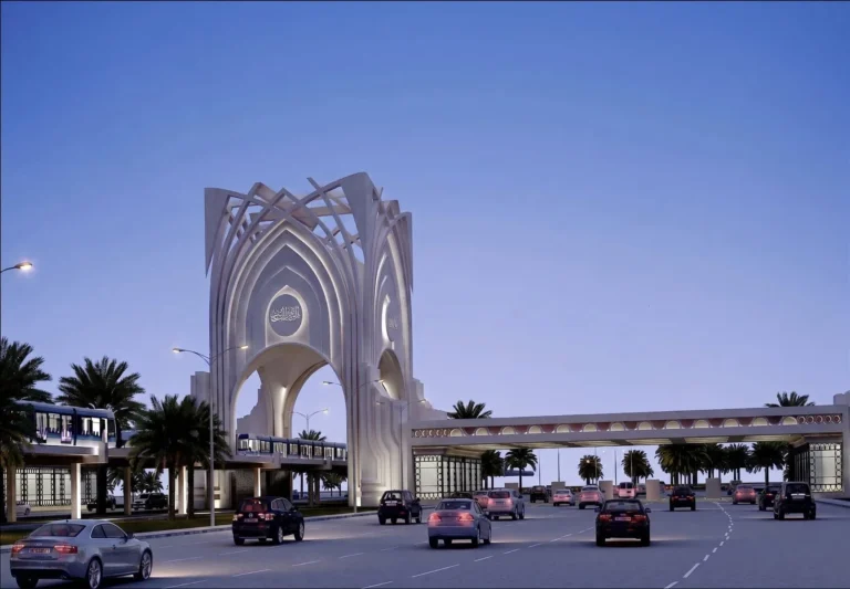 King Abdul Aziz International Airport North Terminal Entrance