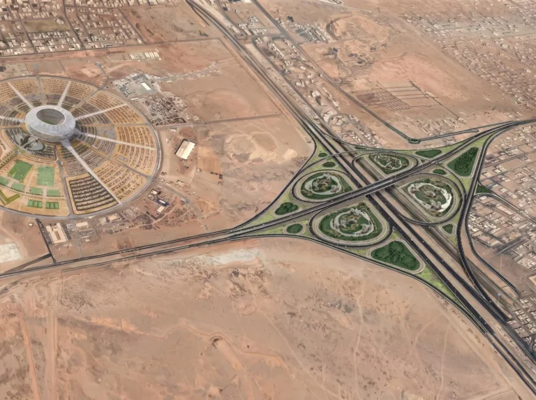 King Abdullah Sports City Highways & Interchanges
