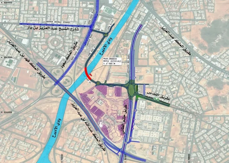 Road and Interchange Design for Access to the Civil City in Hail