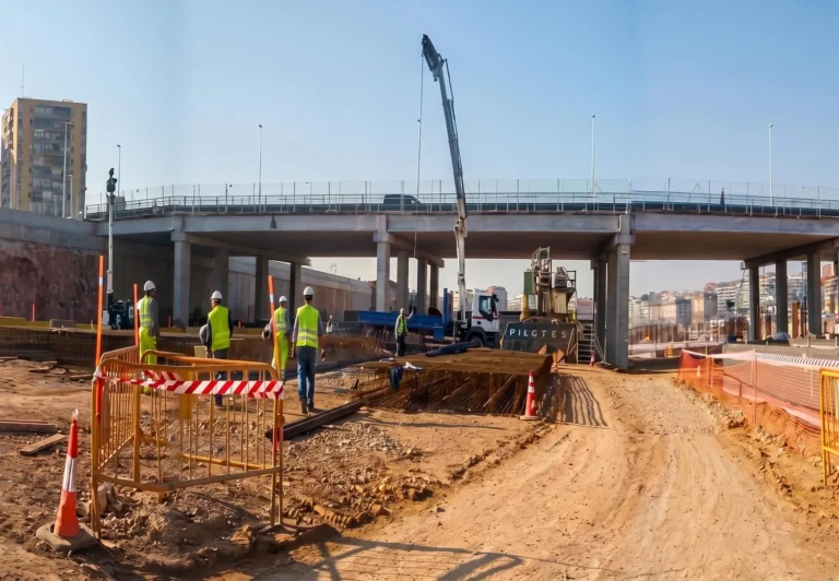 Sagrera High - Speed Rail Platform Works